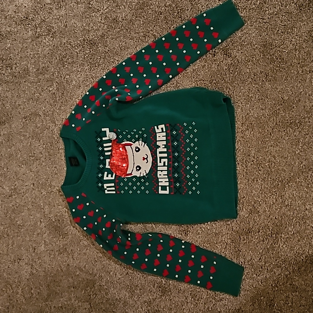 Girls Christmas Sweater